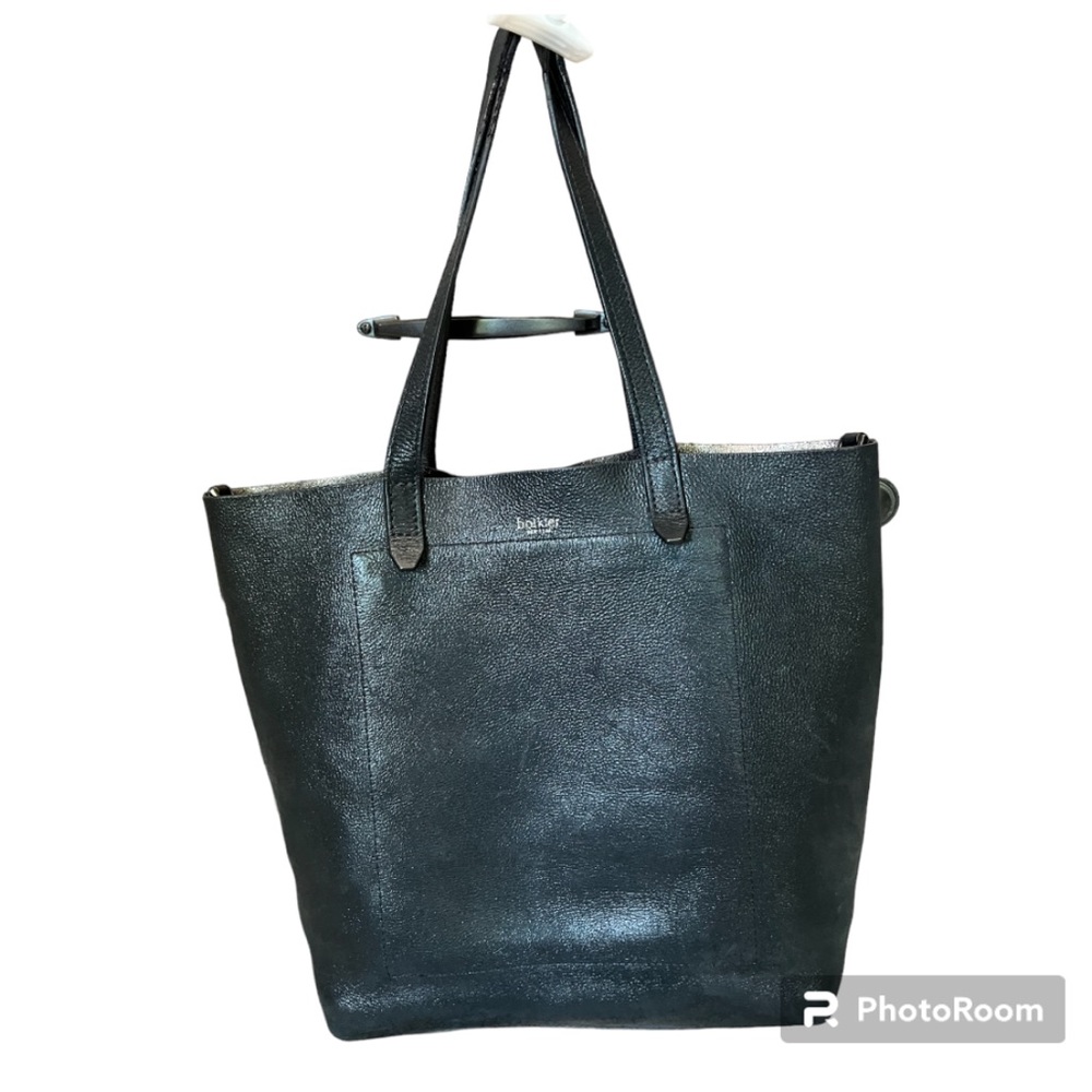 Botkier Warren Black Leather Tote Bag - Picture 4 of 11